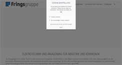 Desktop Screenshot of fringsgruppe.de