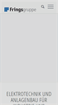 Mobile Screenshot of fringsgruppe.de